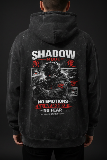 300 GSM Acid Washed Oversized Hoodie — Distressed Street Drop | Cretify Shop