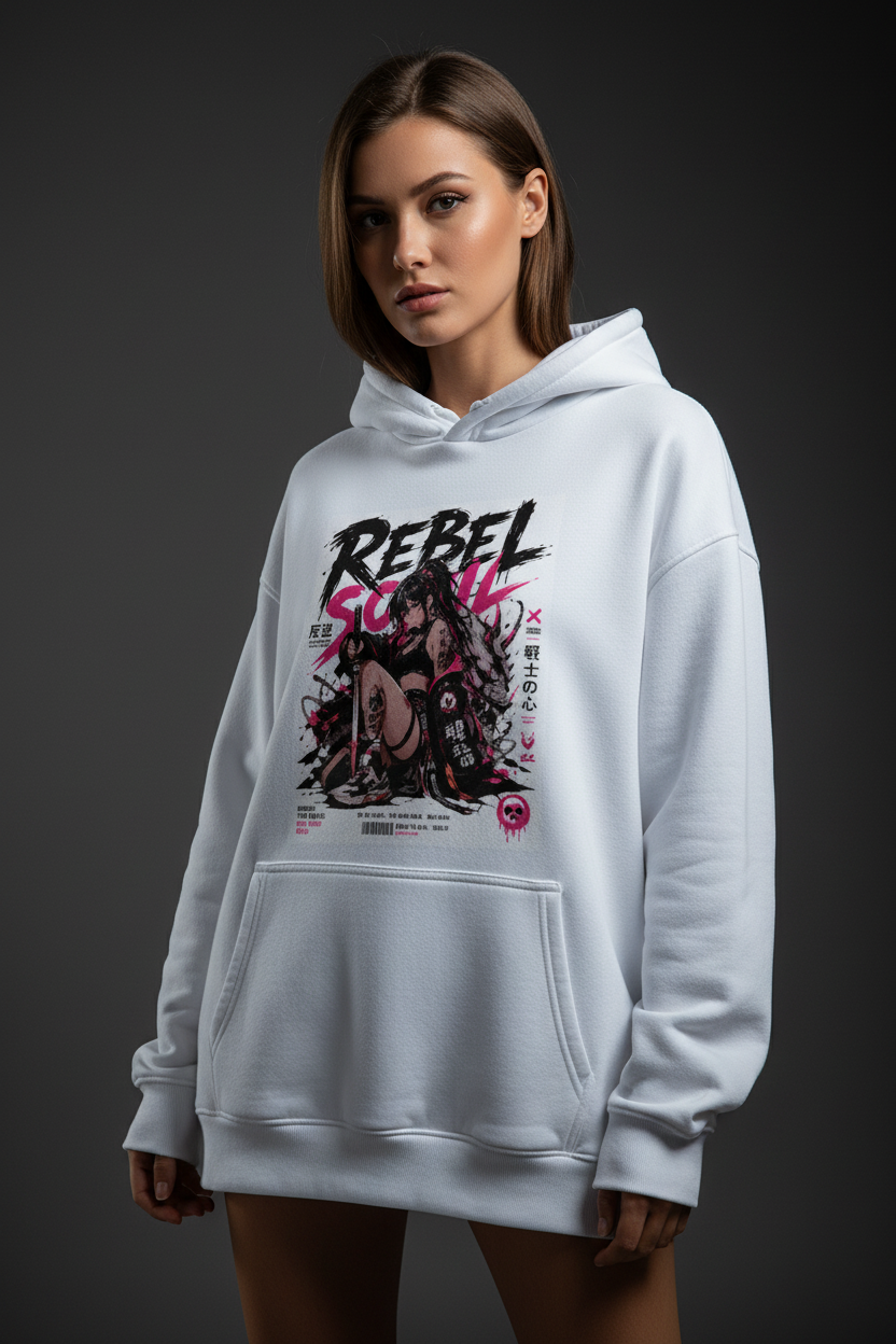 400 GSM Unisex Oversized Hoodie — Heavy Fleece Essential | Cretify Shop