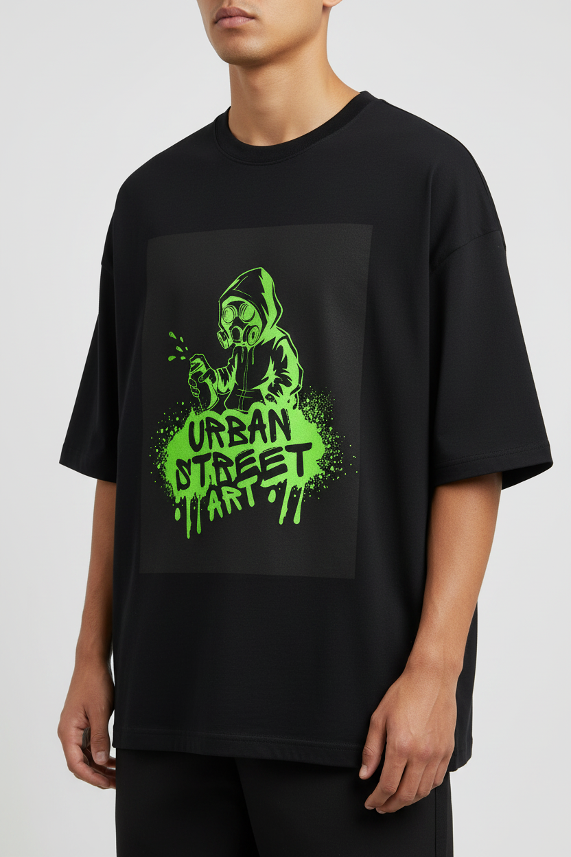 260 GSM Terry Oversized Tee — Final Drop | Cretify Shop