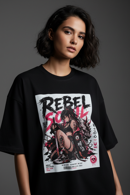 260 GSM Terry Oversized Tee — Premium Knit Drop | Cretify Shop
