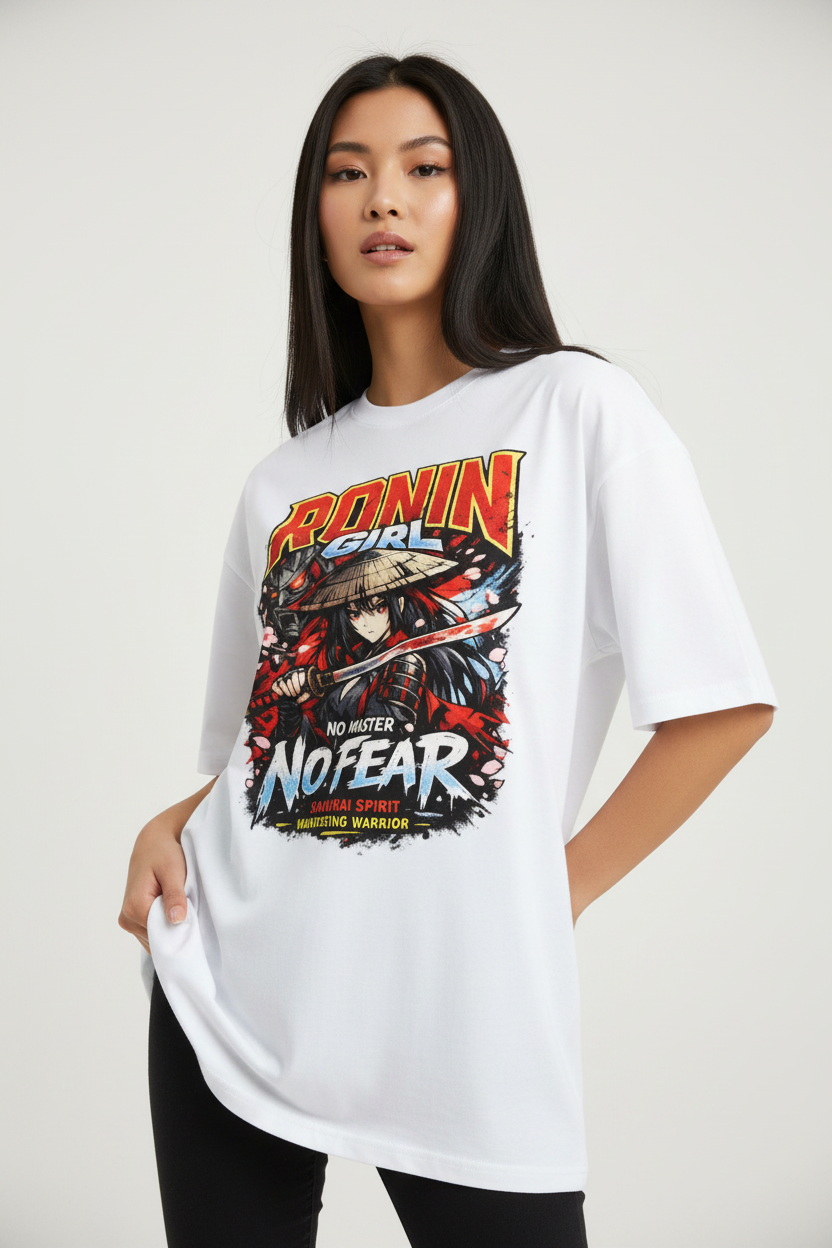 260 GSM Terry Oversized Tee — Looped Texture Drop | Cretify Shop