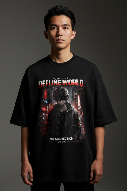 260 GSM Drop Shoulder Terry Oversized Tee — Premium | Cretify Shop