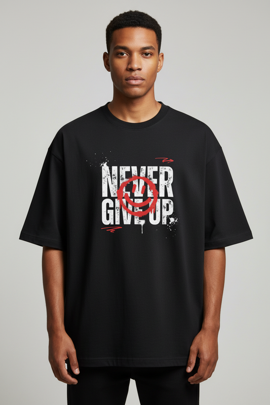 260 GSM Terry Oversized Tee — Bold Texture Drop | Cretify Shop