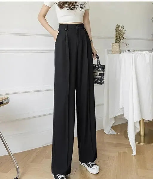 || TIGER STYLE|| SIMPLICITY STRAIGHT FIT WIDE LEG PROUSER FOR WOMEN'S ANG GIRL'S