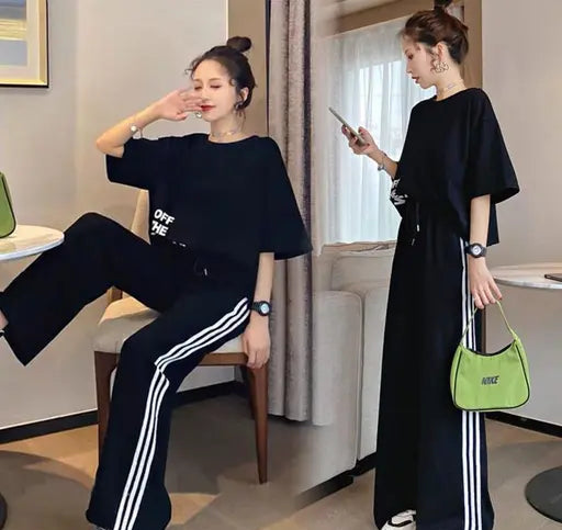 Latest Women Top tunic set/ cord set women / gym wear/ daily wear co-ord set / trendy set