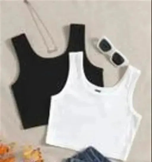 Tank Top For girls Western wear cool look