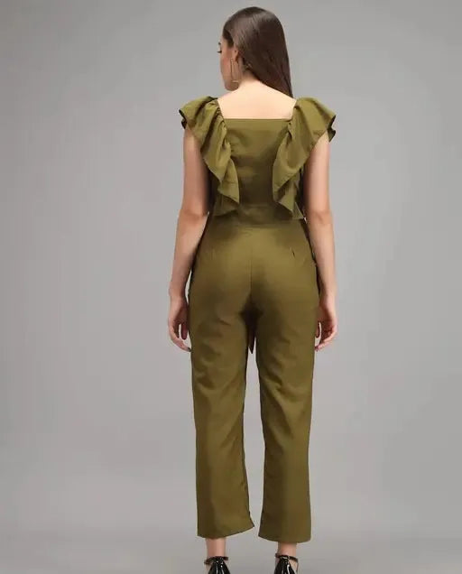 Women Solid Jumpsuit