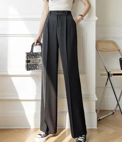 || TIGER STYLE|| SIMPLICITY STRAIGHT FIT WIDE LEG PROUSER FOR WOMEN'S ANG GIRL'S