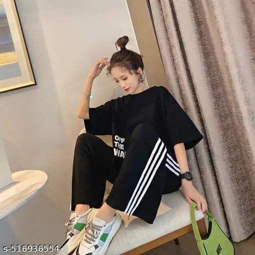 Latest Women Top tunic set/ cord set women / gym wear/ daily wear co-ord set / trendy set